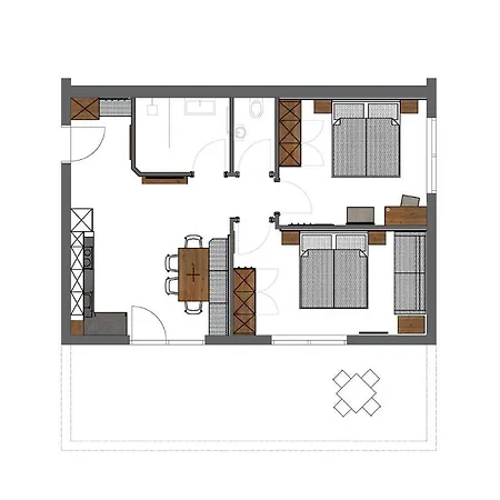 Baderer Apart Stumm Exterior foto